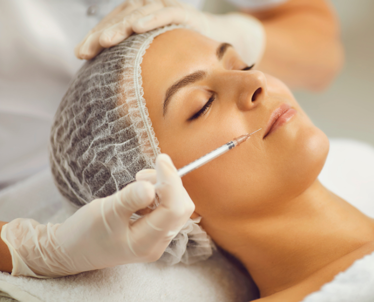 Injectables & Facial Rejuvenation on model