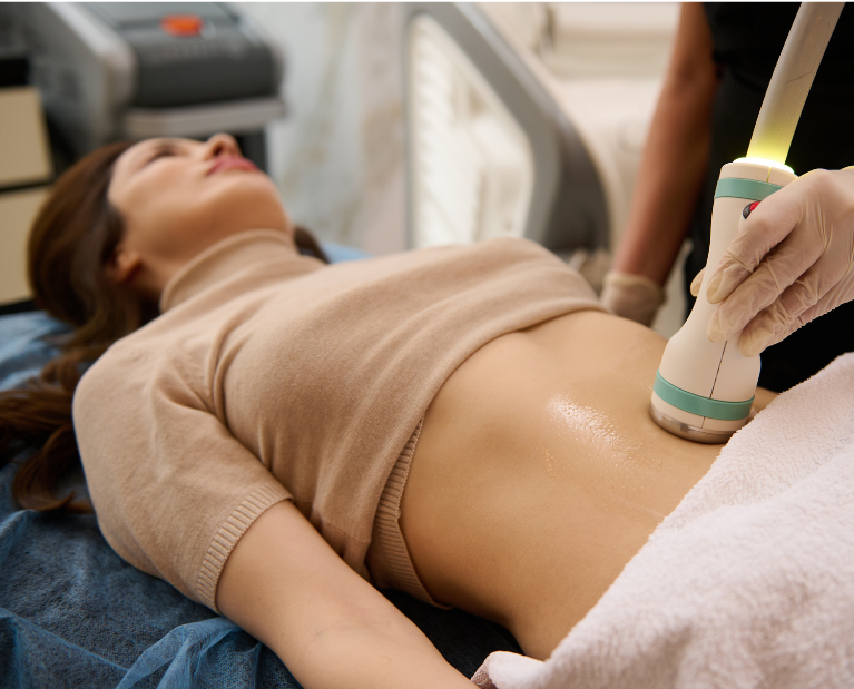 women taking Body Sculpting services